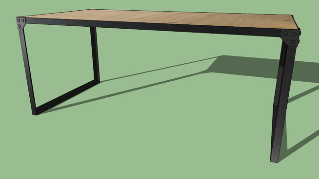 餐桌sketchup模型-编号181711 sketchup室内模型下载 第1张
