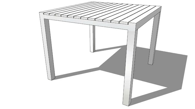 餐桌sketchup模型-编号182366 sketchup室内模型下载 第1张
