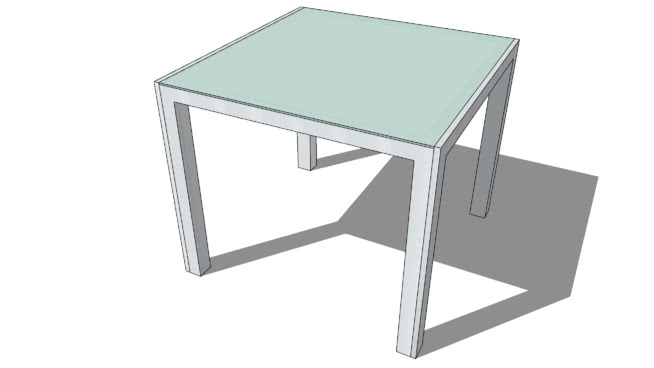 餐桌sketchup模型-编号182372 sketchup室内模型下载 第1张
