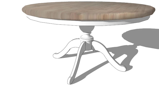 桌椅模型-编号182564 sketchup室内模型下载 第1张
