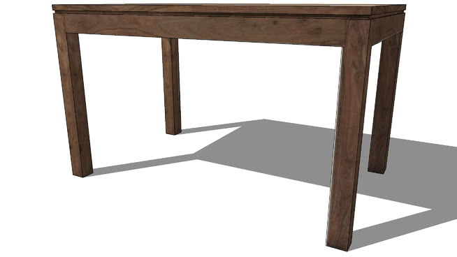 餐桌sketchup模型-编号182639 sketchup室内模型下载 第1张
