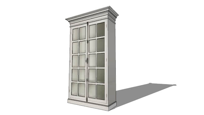 展示橱窗柜模型-编号184298 sketchup室内模型下载 第1张