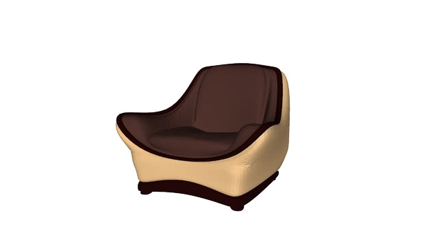 扶手椅 sketchup室内模型下载 第1张