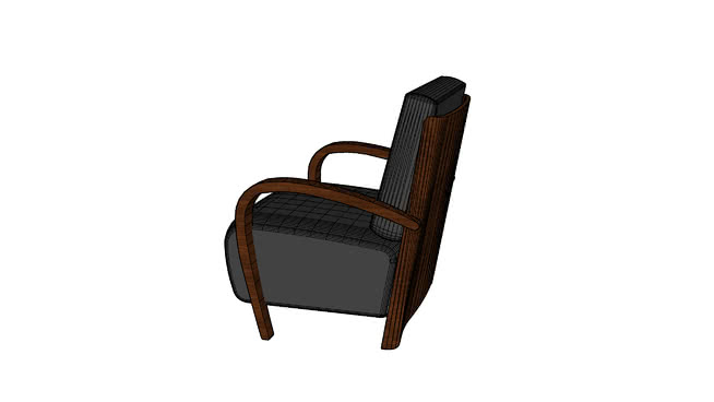 cadeira saccaro室内模型工作 sketchup室内模型下载 第1张