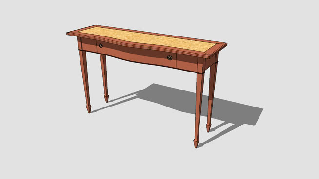 桌子草图大师模型下载-室内家具编号185792 sketchup室内模型下载 第1张