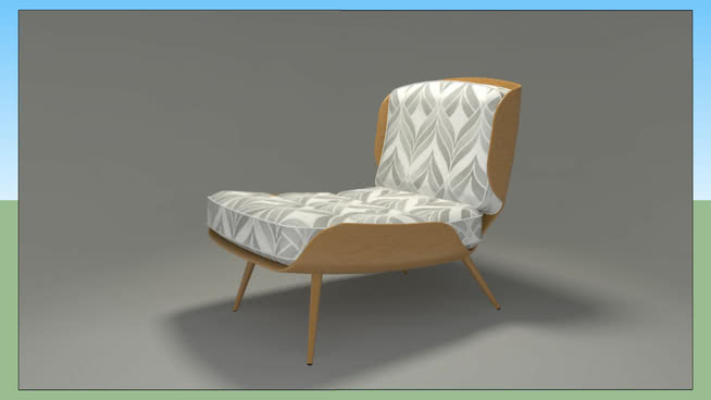 沙发模型-编号185983 sketchup室内模型下载 第1张