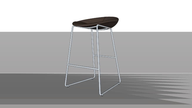 餐椅宴会椅普通椅模型-编号186284 sketchup室内模型下载 第1张