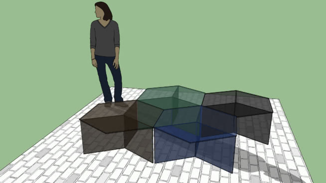 塞巴斯蒂安Seer-ER第五元素表 sketchup室内模型下载 第1张