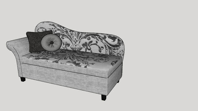 沙发模型-编号186960 sketchup室内模型下载 第1张