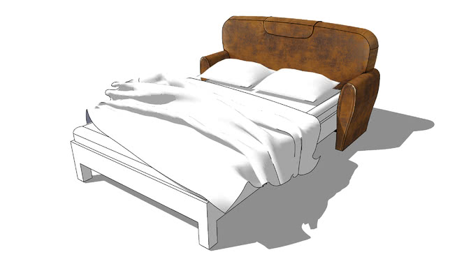 儿童床模型-编号187169 sketchup室内模型下载 第1张