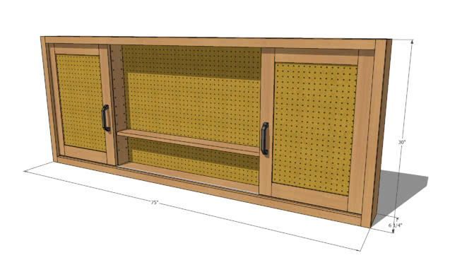木制工具柜 sketchup室内模型下载 第1张