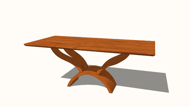 餐桌sketchup模型-编号188373 sketchup室内模型下载 第1张