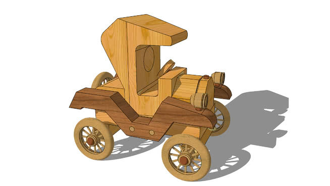 玩具模型”car室内模型 sketchup室内模型下载 第1张