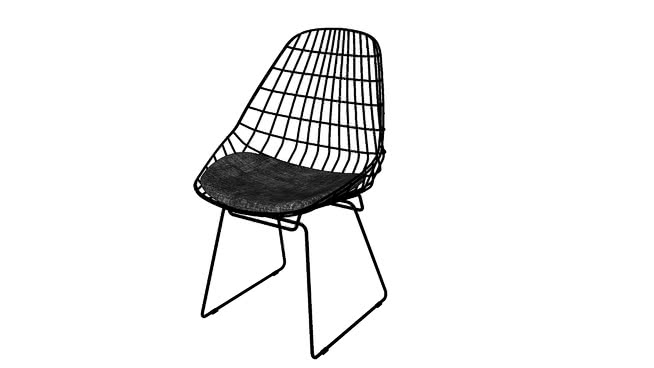 扶手椅 sketchup室内模型下载 第1张