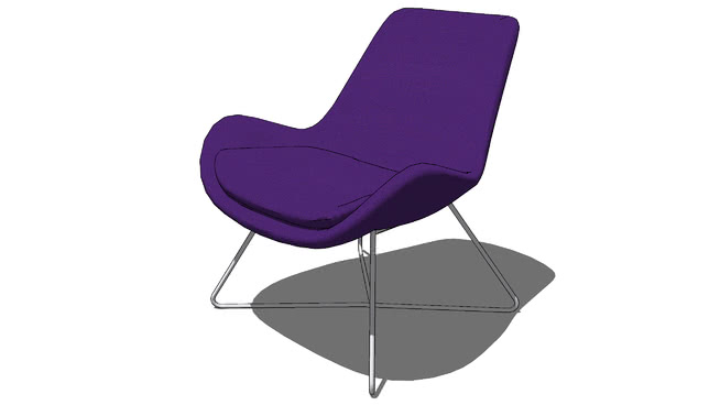 Avi-03软座座椅 sketchup室内模型下载 第1张