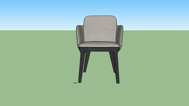 057 x 60×081的椅子h室内模型成龙 sketchup室内模型下载 第1张
