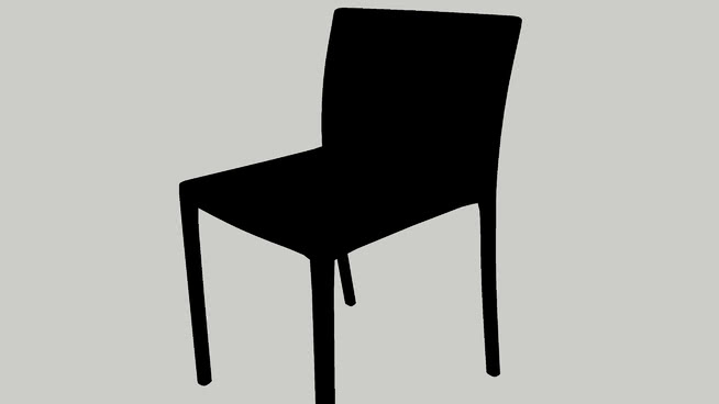 椅子su模型-编号190093 sketchup室内模型下载 第1张