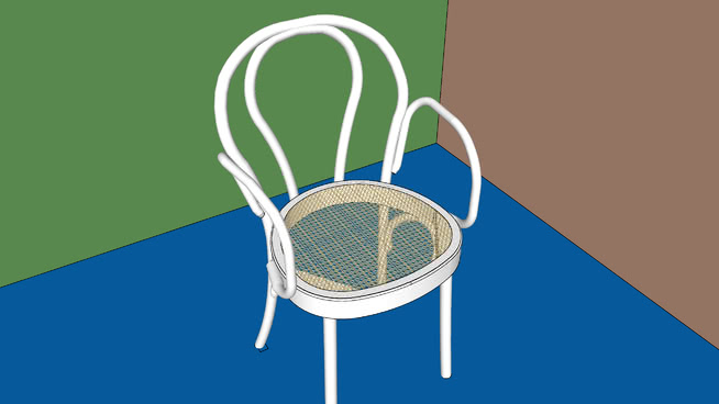 椅子su模型-编号190191 sketchup室内模型下载 第1张
