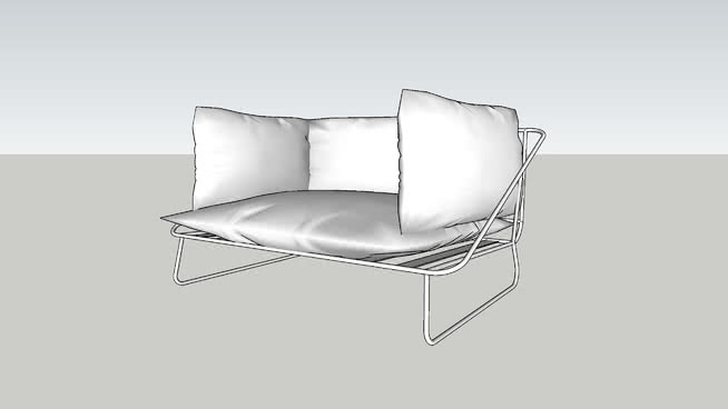 椅子su模型-编号190194 sketchup室内模型下载 第1张