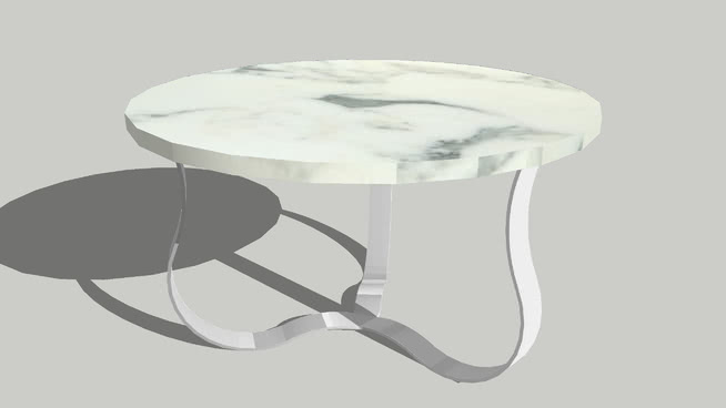 咖啡或鸡尾酒桌，基于OLY Studio的PICO sketchup室内模型下载 第1张