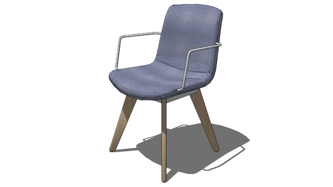 椅子su模型-编号190362 sketchup室内模型下载 第1张