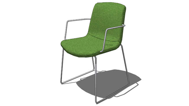 椅子su模型-编号190382 sketchup室内模型下载 第1张