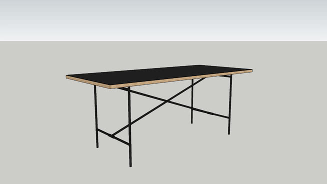桌子草图大师模型下载-室内家具编号190766 sketchup室内模型下载 第1张