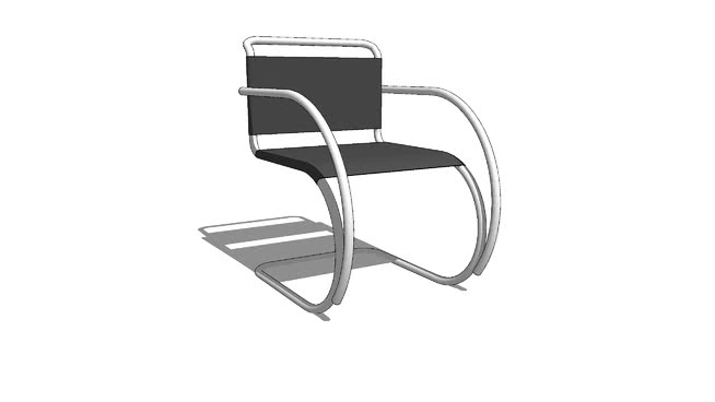 椅子凳子模型-编号192281 sketchup室内模型下载 第1张