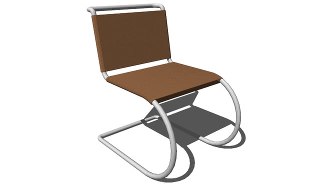 椅子凳子模型-编号192450 sketchup室内模型下载 第1张