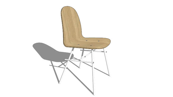 椅子凳子模型-编号192497 sketchup室内模型下载 第1张