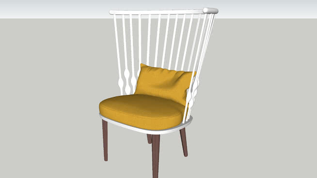 休闲椅 sketchup室内模型下载 第1张