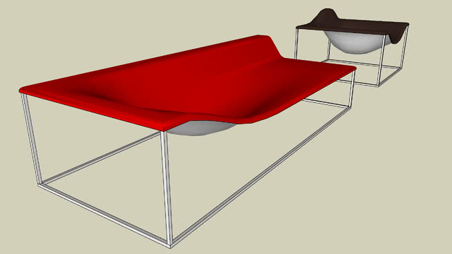 椅子凳子模型-编号192685 sketchup室内模型下载 第1张