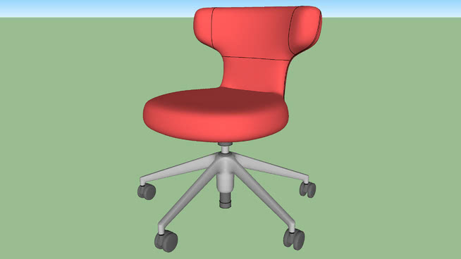 椅子模型-编号192800 sketchup室内模型下载 第1张