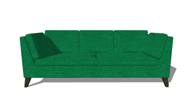 沙发模型-编号193535 sketchup室内模型下载 第1张
