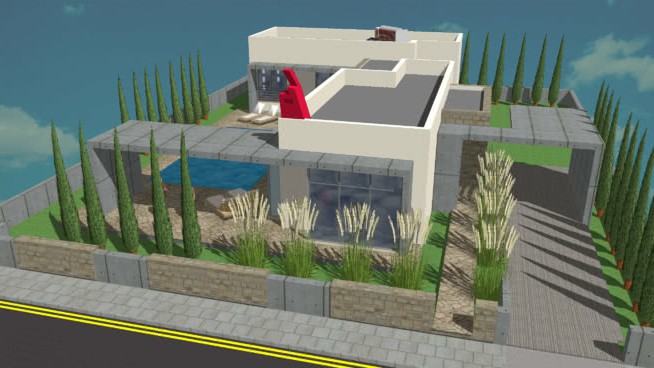 新安娜莉塔的房子（SOL3） 草图大师模型库 第1张