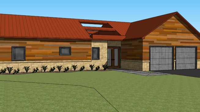 被动式住宅U02FU22F学校设计方案 草图大师模型库 第1张