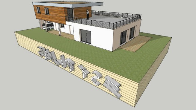 住宅建筑模型家庭项目 草图大师模型库 第1张
