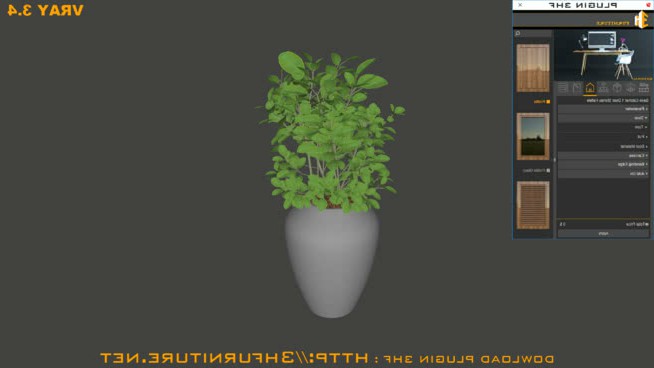 树10 sketchup植物模型 第1张