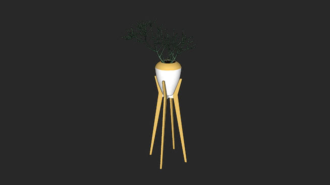 6杯 sketchup植物模型 第1张