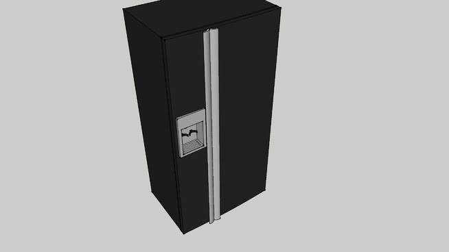 冰箱模型-编号417925 电器 第1张