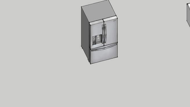 冰箱模型-编号417937 电器 第1张
