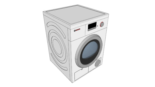 洗衣机烘干机等设备模型-编号418057 电器 第1张