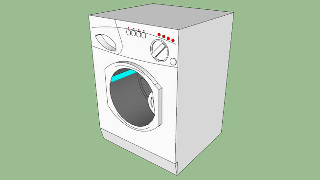 洗衣机烘干机等设备模型-编号418087 电器 第1张