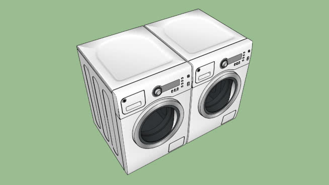 洗衣机烘干机等设备模型-编号418092 电器 第1张