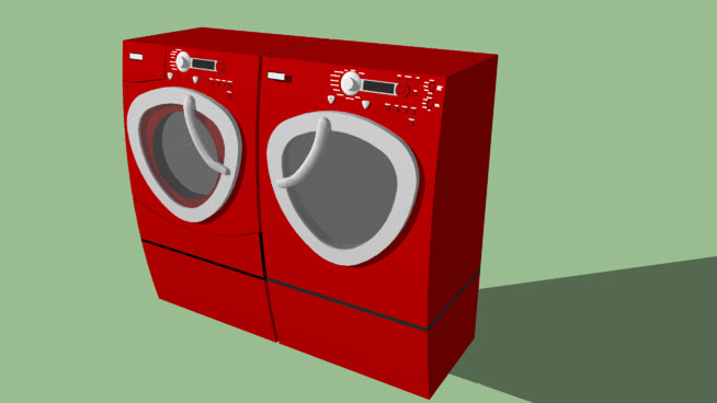 洗衣机烘干机等设备模型-编号418102 电器 第1张