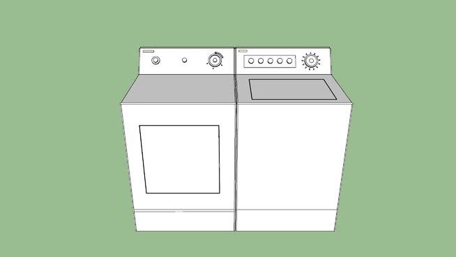 洗衣机烘干机等设备模型-编号418115 电器 第1张