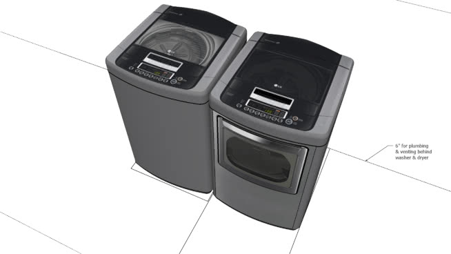 洗衣机烘干机等设备模型-编号418120 电器 第1张