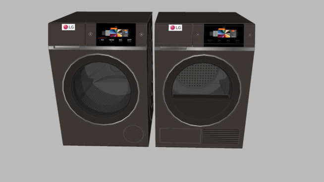 洗衣机烘干机等设备模型-编号418129 电器 第1张