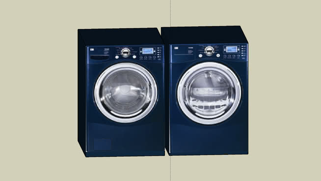 洗衣机烘干机等设备模型-编号418177 电器 第1张