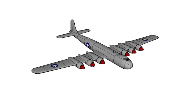 | sketchup模型下载重的炸弹。 飞机 第1张